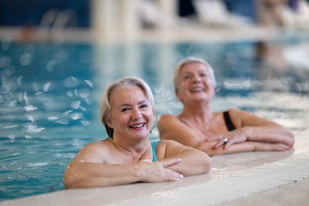 Hydrotherapy pool session at GESAC Bentleigh East