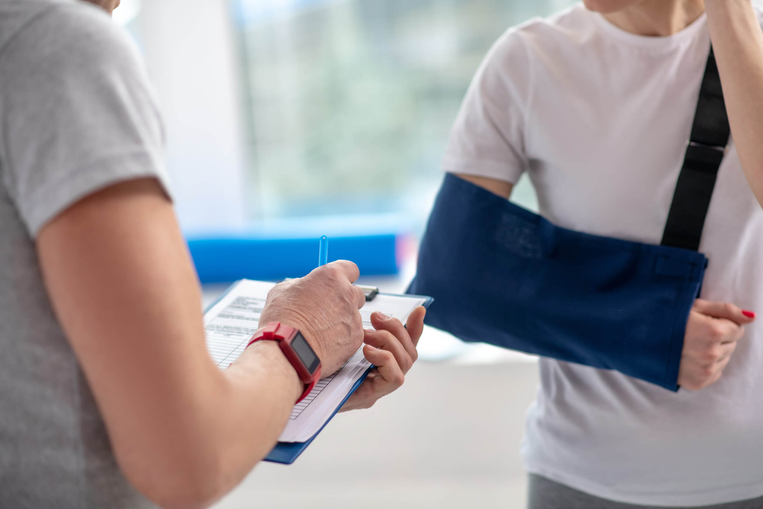 Muscle and tendon strains and ligament sprains are injuries